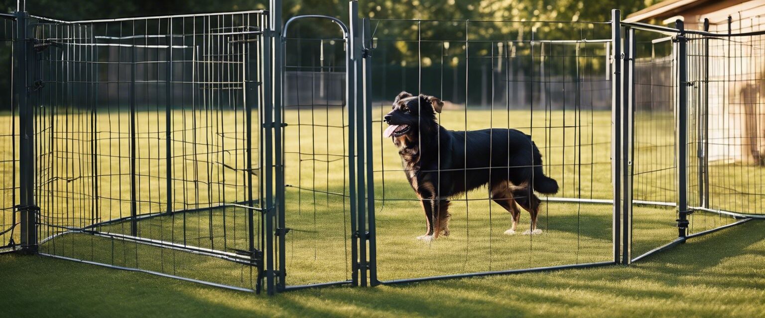 Metal Dog Exercise Pen